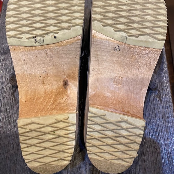 Ugglebo Toffeln - Women EU 40 Burgundy mule clog - Picture 3 of 3